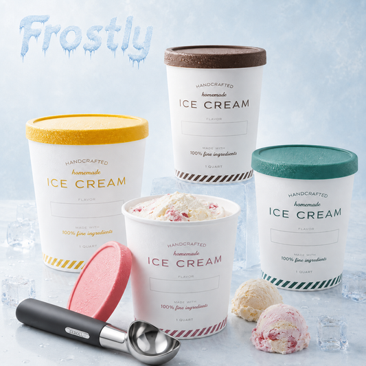 Frostly Reusable Tubs (1 Qt)